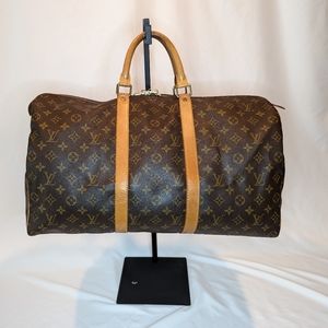 Excellent Condition!! LOUIS VUITTON Authentic Vintage Keepall 50